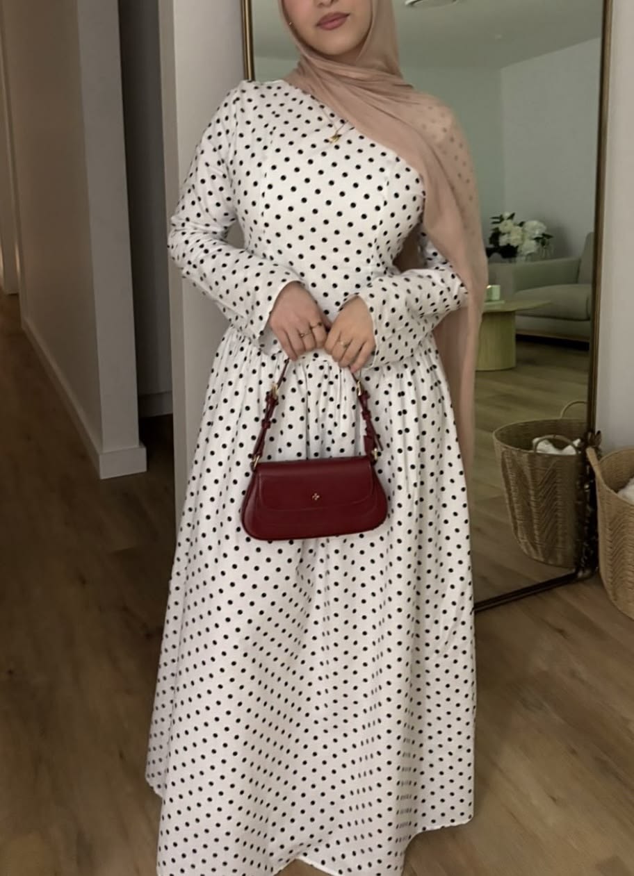 polka dot hidjab