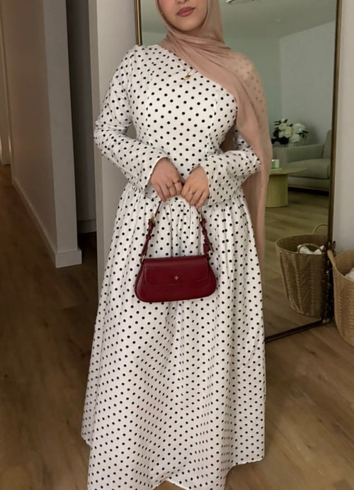 polka dot hidjab